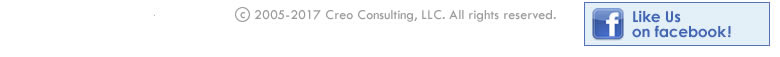 Copyright (c) 2005-2011 Creo Consulting, LLC. All Rights Reserved.